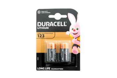 Bateria Duracell CR123 2 sztuki