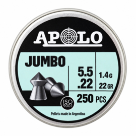 Śrut Apolo Premium Jumbo Heavy kal. 5.50 mm 250 sztuk