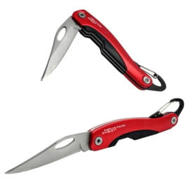 Nóż scyzoryk z karabińczykiem Mountain Ghost czerwony