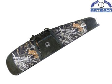 Pokrowiec na wiatrówkę gruba gąbka camo obszyty zamszem M lux camo