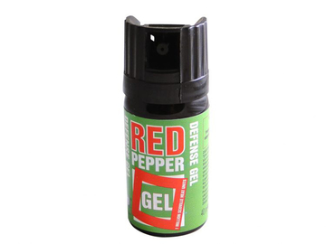 Gaz obronny Red Pepper Gel Zielony 40 ml strumień