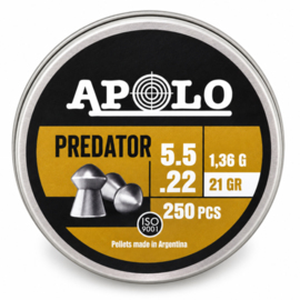 Śrut Apolo Premium Predator kal. 5.50 mm 250 sztuk