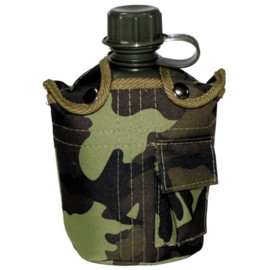 Manierka w pokrowcu MFH CZ camo 1000 ml