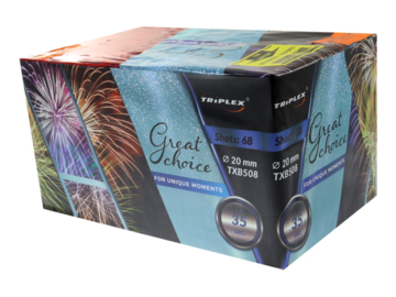 Wyrzutnia Great Choice For Unique Moments 68 strzałów TXB508