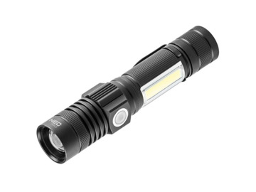 Latarka akumulatorowa USB 800 lm 2W1 CREE T6 LED NEO