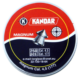 Śrut Diabolo Kandar Magnum szpic kal. 4,5 mm 250 sztuk