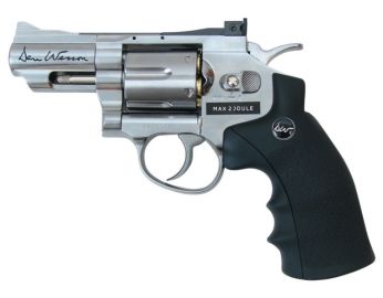 Wiatrówka Rewolwer Dan Wesson 2,5 cala srebrny kal. 4,5 mm