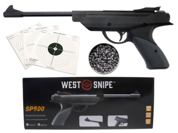 Wiatrówka pistolet West Snipe SP500 kal. 5,5 mm