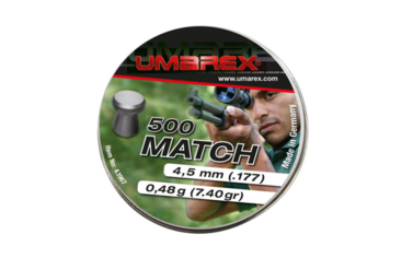 Śrut Umarex Match płaski gładki kal. 4,5 mm