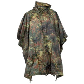 Poncho MFH BW Camo