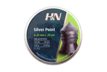 Śrut H&N Silver Point kal. 6,35 mm op. 150 sztuk