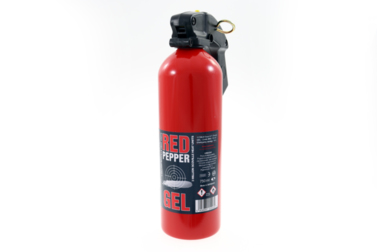 Gaz obronny Red Pepper Gel Graphite 750 ml gaśnica