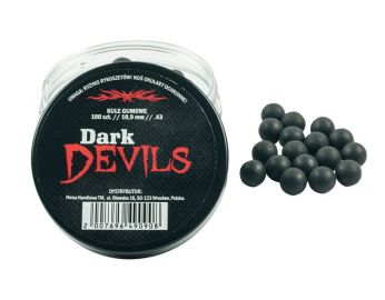 Kule gumowe RAM Dark Devils kal .43 100 sztuk