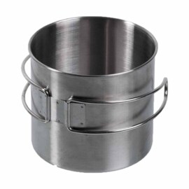 Kubek ze stali nierdzewnej Mil-Tec 600 ml