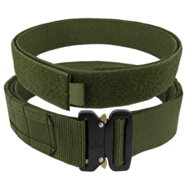 Pas Taktyczny z pasem wewnętrznym Foxter Premium MOLLE 110 cm oliwkowy