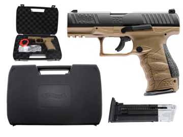 Pistolet RAM Walther PPQ M2 T4E kal .43 brązowy
