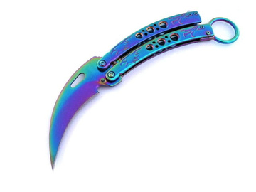 Nóż motylkowy karambit BSH N499B