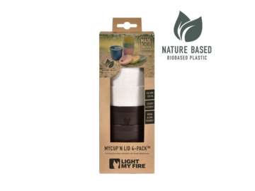 Kubki Light My Fire MyCup`n Lid Short 4-pack cocoa cream
