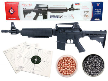 Wiatrówka Crosman M4-177 kal. 4,5 mm BB i Diabolo