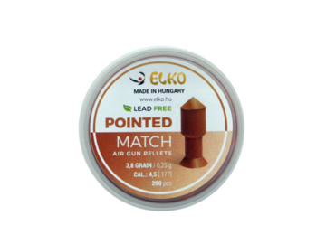 Śrut bezołowiowy Pointed Poly Match kal. 4,5 mm 200 sztuk