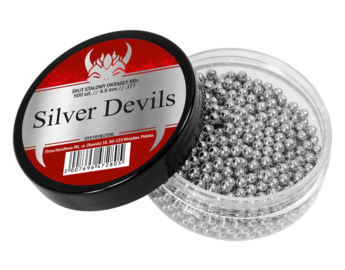 Kulka stalowa Silver Devils BB kal. 4,46 mm 500 sztuk