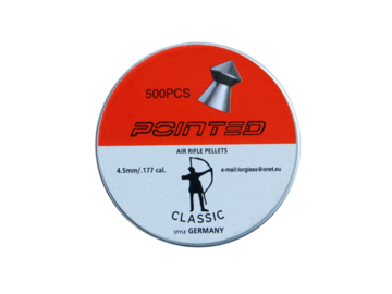 Śrut Diabolo Pointed Classic szpic gładki 4.5 mm 500 sztuk