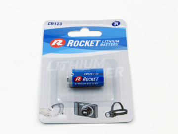 Bateria litowa Rocket CR123 Lithium Battery