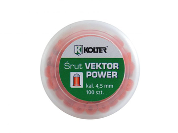 Śrut Vektor Power kulka stalowa w teflonie kal. 4,5 mm