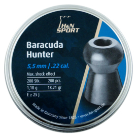 Śrut H&N Baracuda Hunter kal. 5,5 mm
