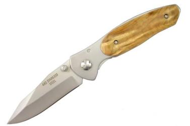 Nóż składany Master Cutlery Tactical Folder Wood (C-126)