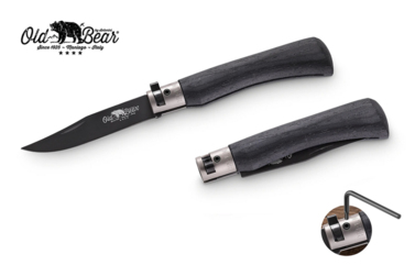 Nóż składany Antonini Old Bear KNF Lamin Black XL Stainless
