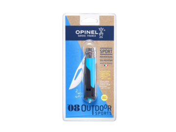 Opinel nóż outdoor survival z gwizdkiem No.08 blister