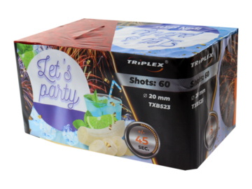 Wyrzutnia Let's Party 60 strzałów TXB523