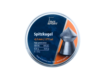 Śrut H&N Spitzkugel kal. 4.5 mm 