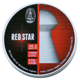 Śrut BSA Red Star kal. 4,5 mm 450 sztuk