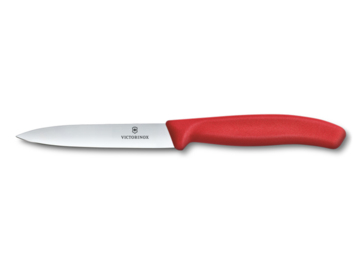 Nóż kuchenny do warzyw i owoców Victorinox Swiss Classic 10cm czerwony