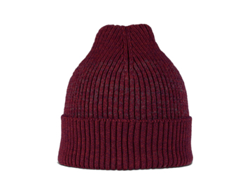 Czapka dla sportowców Buff Active Beanie bordo wełna merino