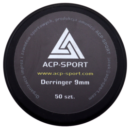Pociski ołowiane ACP Derringer kal. 9 mm 99 grain op. 50 sztuk