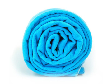 Ręcznik z powłoką antybakteryjną szybkoschnący L blue Dr. Bacty
