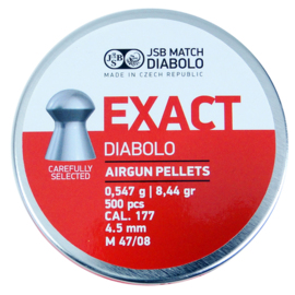 Śrut JSB Exact kal. 4,53 mm zaokrąglony gładki