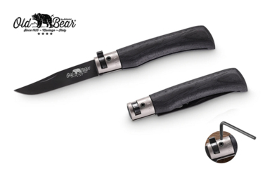 Nóż składany Antonini Old Bear KNF Lamin Black M Stainless