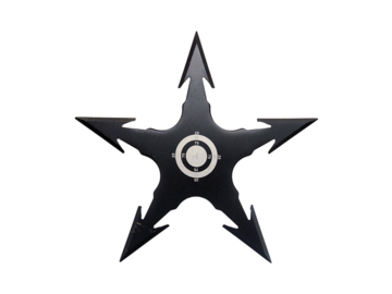 Gwiazdka do rzucania Shuriken 5 ramion