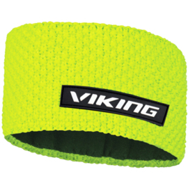 Opaska Viking Berg z wełną Merino żółta fluo