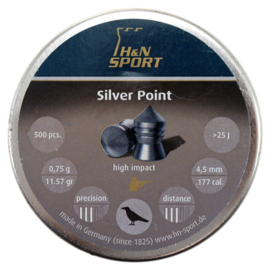 Śrut H&N Silver Point kal. 4,5 mm 500 sztuk