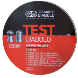 Śrut JSB Exact TEST tester śrutów kal. 4,5 mm