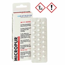 Tabletki do uzdatniania wody Micropur Forte 100 sztuk