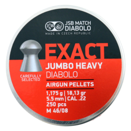 Śrut JSB Exact Heavy kal. 5.53 mm op. 250 sztuk 