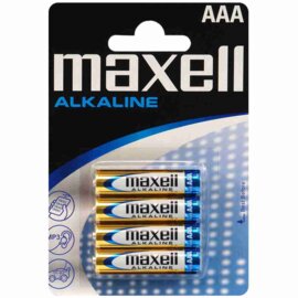 Baterie alkaliczne Maxell AAA / LR03 1,5 V – 4 szt.