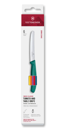 Zestaw 6 noży ząbkowanych 11cm Victorinox Swiss Classic Color
