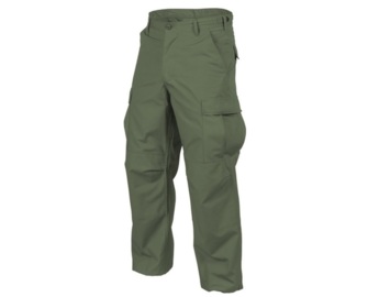 Spodnie Helikon BDU Poly Cotton Ripstop Olive Green rozmiar LR - wyprzedaż